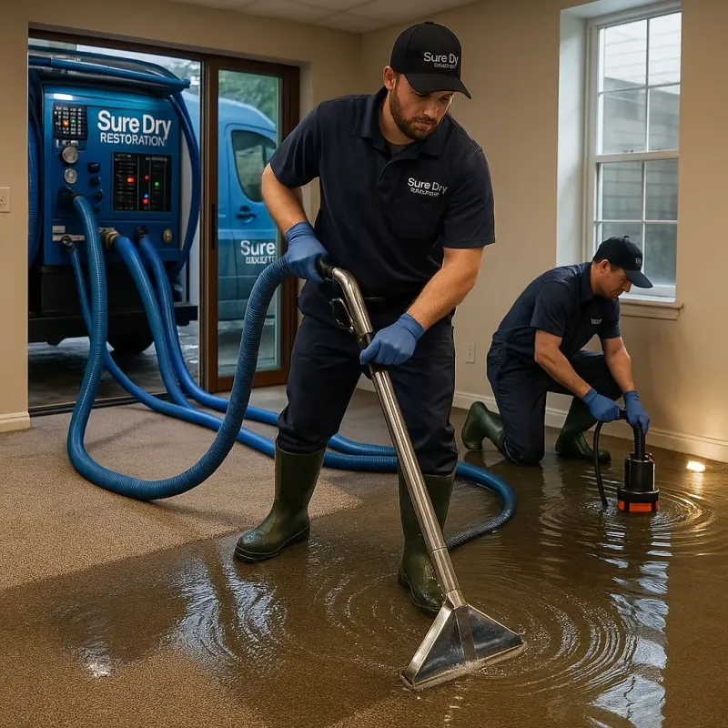 Water Extraction and Removal process in Pettis County, MO